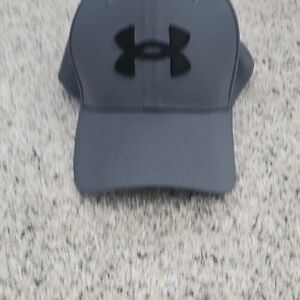 Under Armour Dark Gray Cap with Black Logo